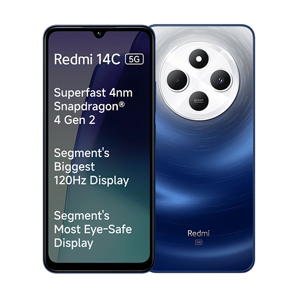 Redmi 14C 5G (6 GB RAM, 128 GB, Starlight Blue)